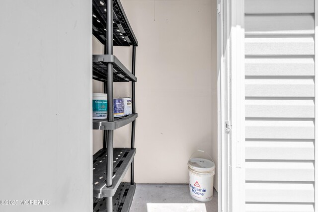 view of storage