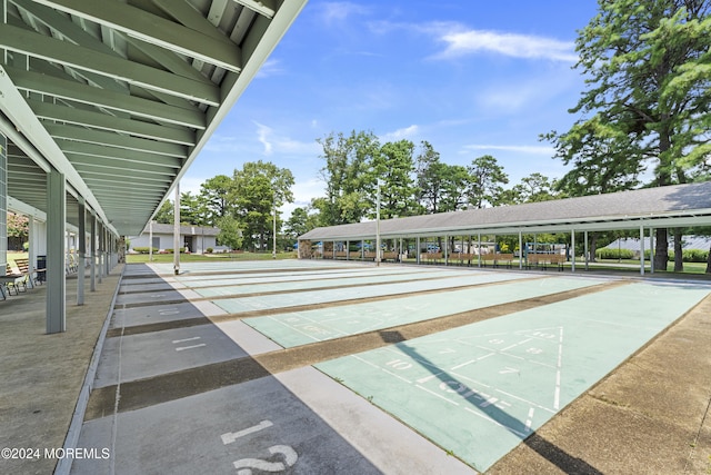 surrounding community featuring shuffleboard