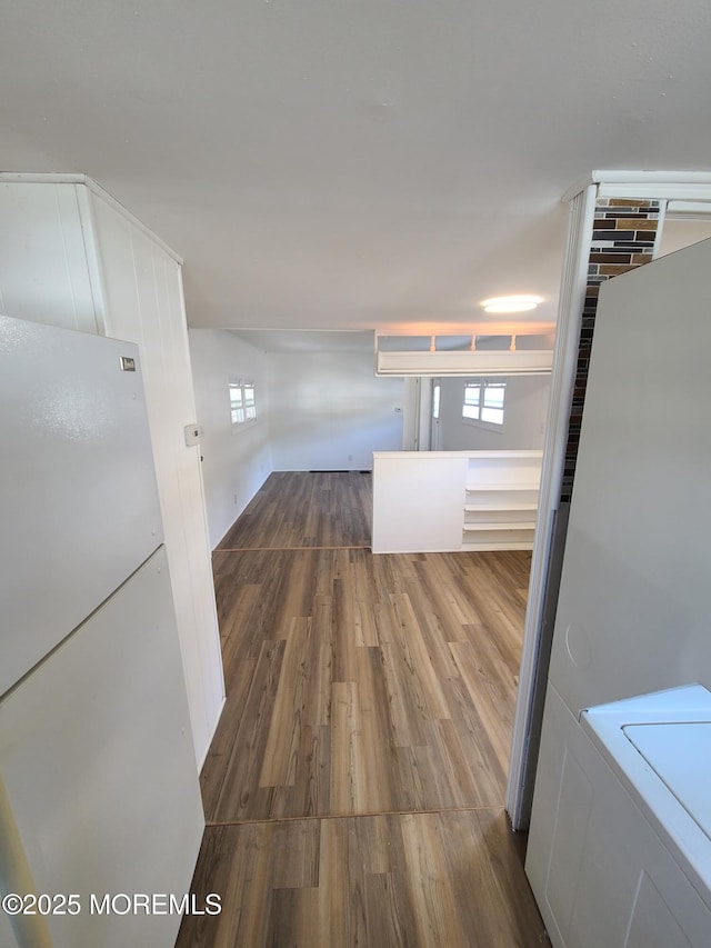 28 Alissa Ter, Jackson, NJ 08527 - interior space with washer / clothes dryer and wood finished floors