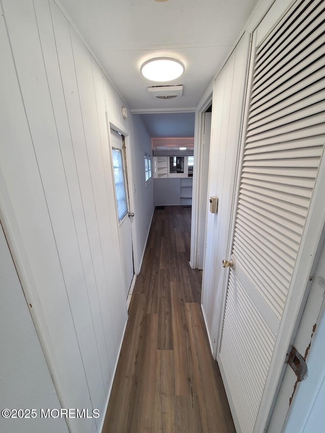 28 Alissa Ter, Jackson, NJ 08527 - corridor with dark wood finished floors