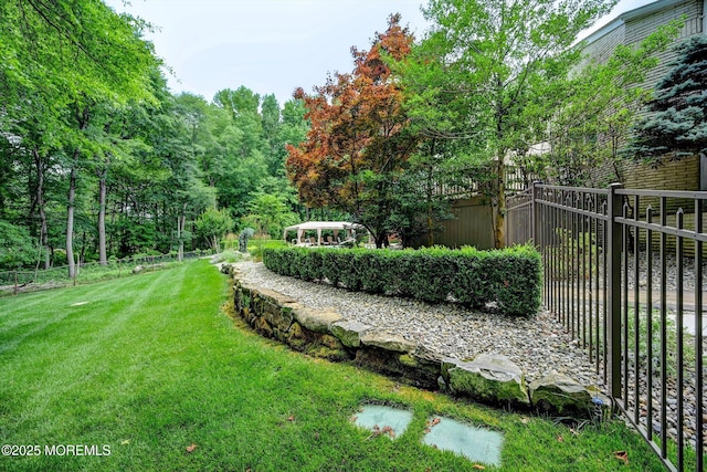 44 Nikki Ct, Morganville, NJ 07751 - view of yard with fence