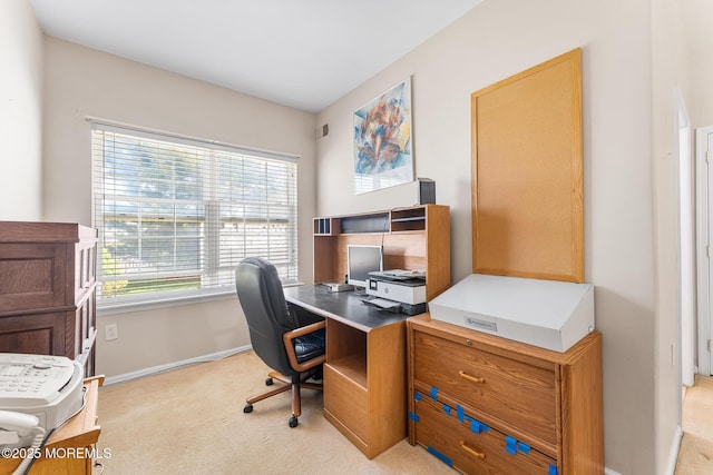 87 Halsted Dr, Manchester, NJ 08759 - carpeted home office with baseboards and visible vents
