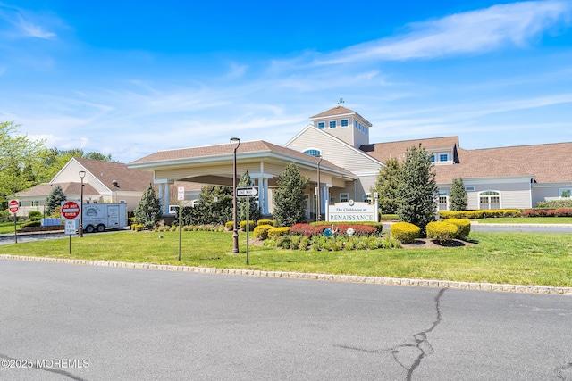 87 Halsted Dr, Manchester, NJ 08759 - view of front facade featuring a front lawn