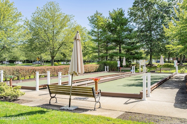 view of property's community