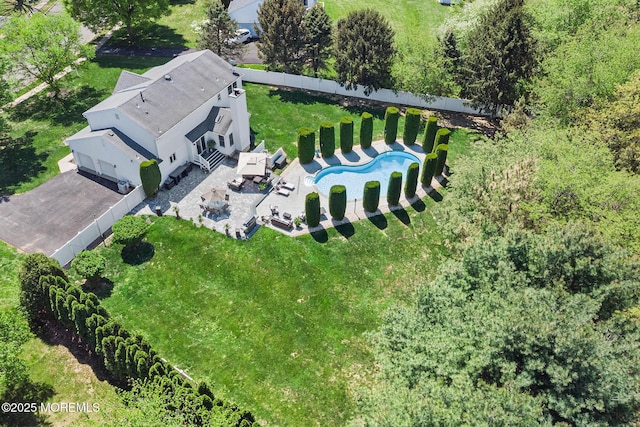 aerial view