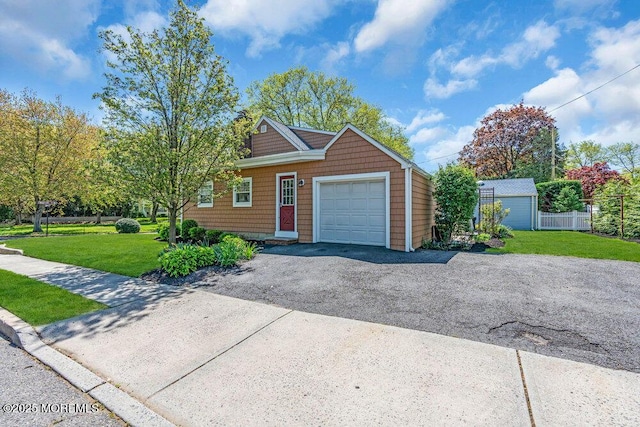 4 W Lake Rd, Red Bank, NJ 07701 - view of front of property with a garage and driveway