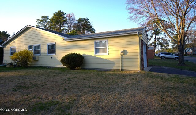 27 Moccasin Dr, Whiting, NJ 08759 - view of side of home featuring a lawn
