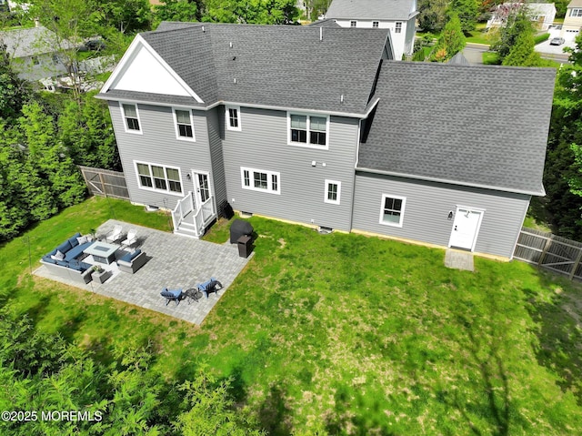 drone / aerial view