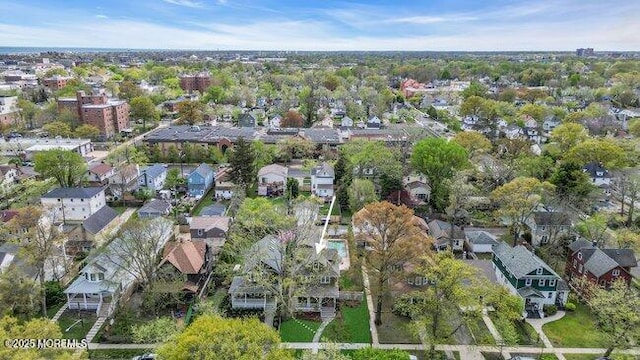 aerial view