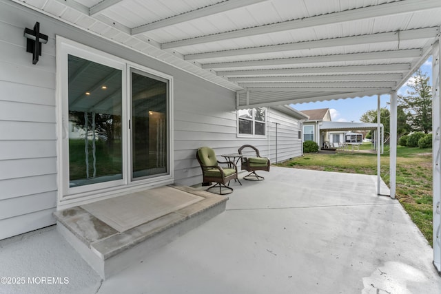 view of patio / terrace