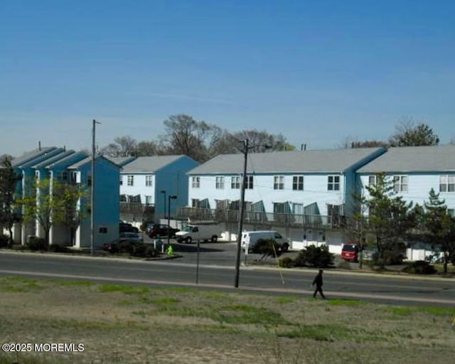 exterior space with a residential view