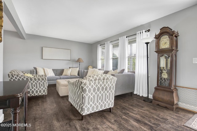 12 Red Maple Ct, South Toms River, NJ 08757 - living area featuring wood finished floors