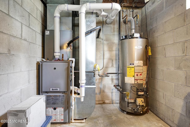 12 Red Maple Ct, South Toms River, NJ 08757 - utility room featuring water heater