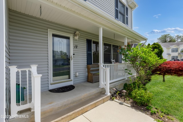 12 Red Maple Ct, South Toms River, NJ 08757 - entrance to property with a porch