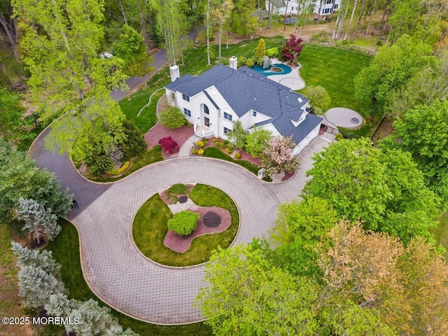 aerial view