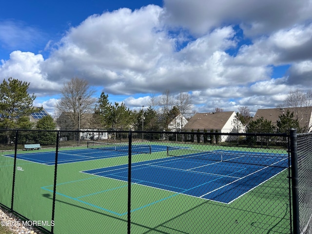 8 Ascot Ln, Manchester, NJ 08759 - view of tennis court with fence and community basketball court