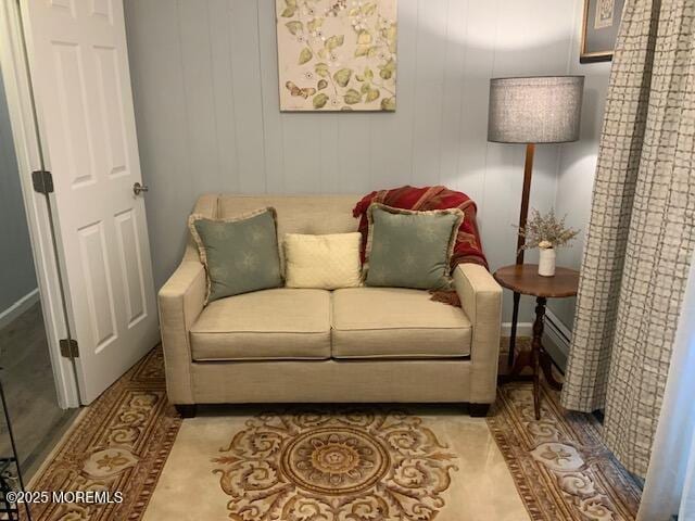 view of living area