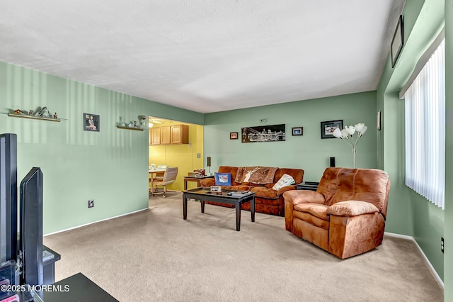957 Harrison Rd, Toms River, NJ 08753 - carpeted living area featuring baseboards