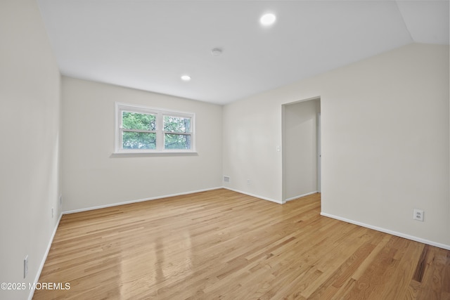 12 Mayfair Rd, Holmdel, NJ 07733 - spare room with visible vents, light wood-type flooring, recessed lighting, and baseboards