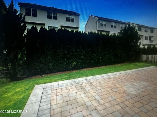 view of patio / terrace with fence