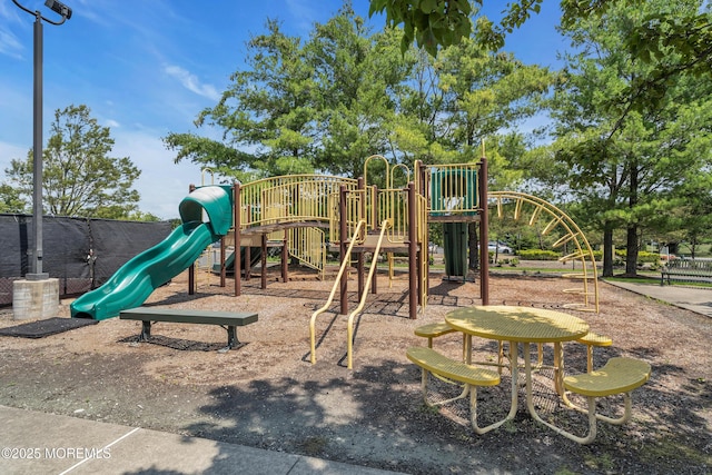view of community playground