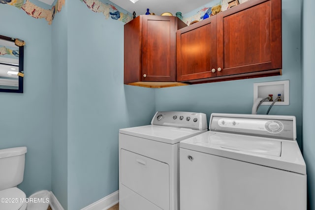 86 Cox Cro Rd, Toms River, NJ 08755 - laundry room featuring washer and dryer, laundry area, and baseboards
