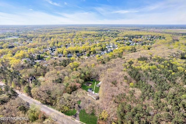86 Cox Cro Rd, Toms River, NJ 08755 - bird's eye view with a view of trees
