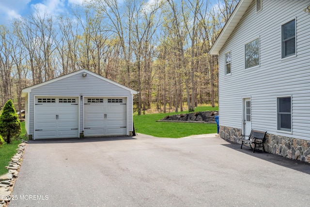 86 Cox Cro Rd, Toms River, NJ 08755 - view of detached garage