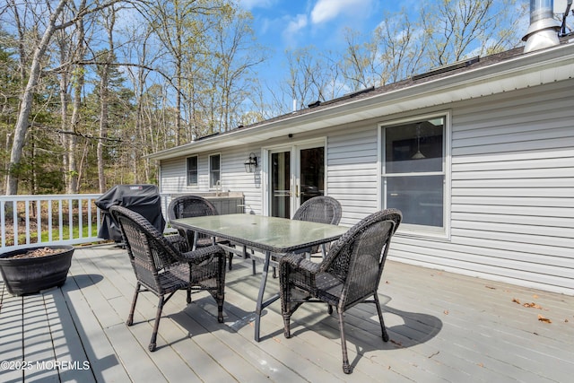 86 Cox Cro Rd, Toms River, NJ 08755 - deck featuring grilling area and outdoor dining space