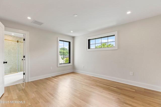 24 Baruch Dr, Long Branch, NJ 07740 - spare room featuring light wood-style flooring and recessed lighting