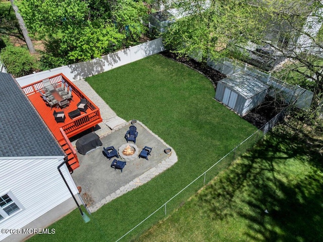 bird's eye view