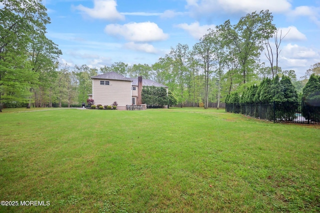 view of yard