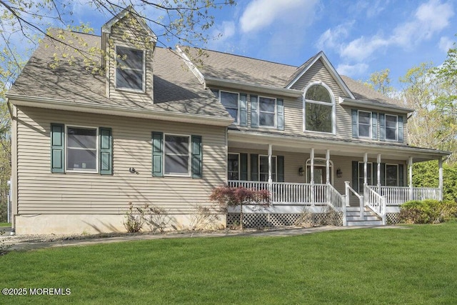 65 Pineoaka Rd, Jackson, NJ 08527 - colonial house with a porch and a front yard