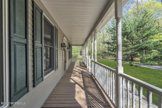 65 Pineoaka Rd, Jackson, NJ 08527 - deck featuring a lawn and a porch