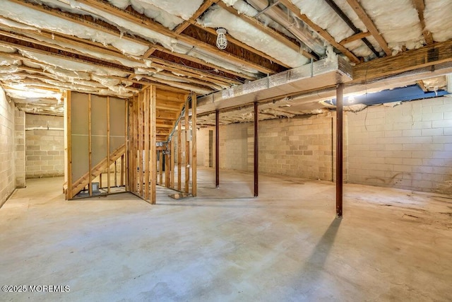65 Pineoaka Rd, Jackson, NJ 08527 - view of unfinished below grade area