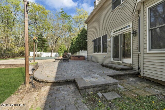 65 Pineoaka Rd, Jackson, NJ 08527 - view of patio with a fenced backyard