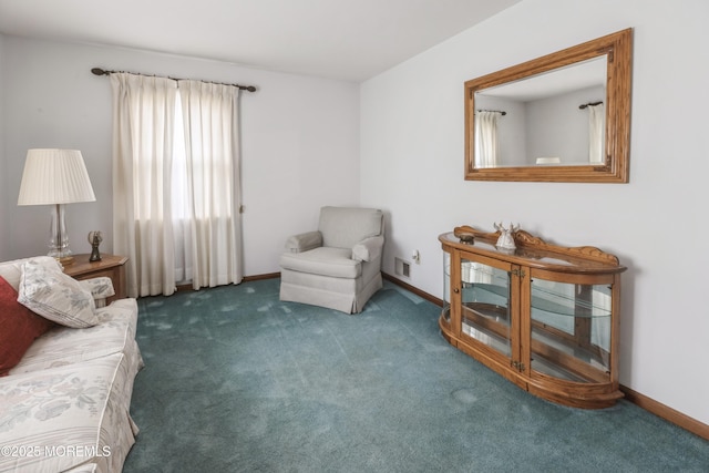 2174 Begonia Ave, Sea Girt, NJ 08750 - living area featuring carpet floors and baseboards