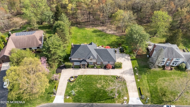 drone / aerial view