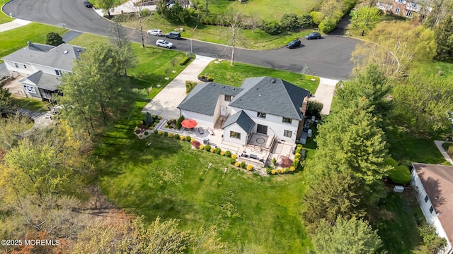 drone / aerial view