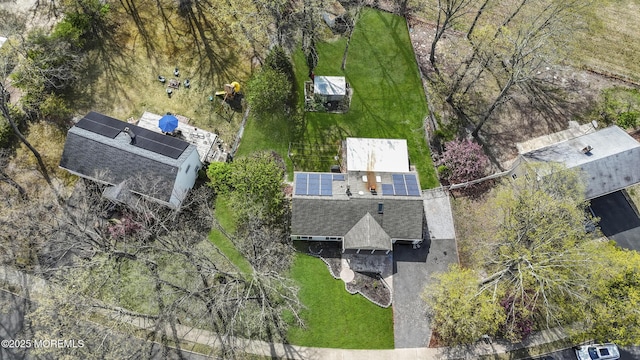 drone / aerial view