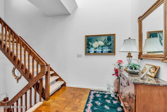 view of staircase