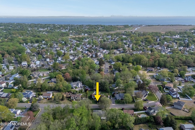 bird's eye view featuring a residential view