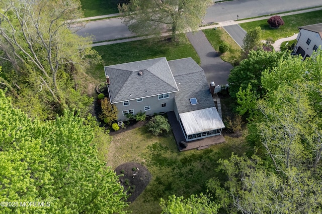 aerial view