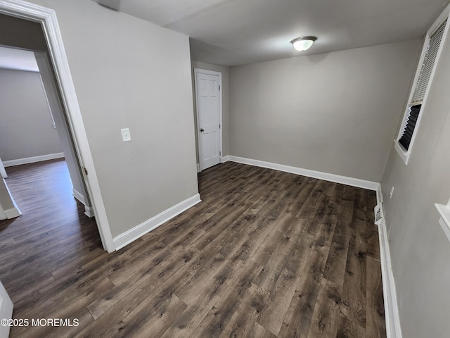 41 Willow Ave, Howell, NJ 07731 - unfurnished room featuring dark wood finished floors and baseboards