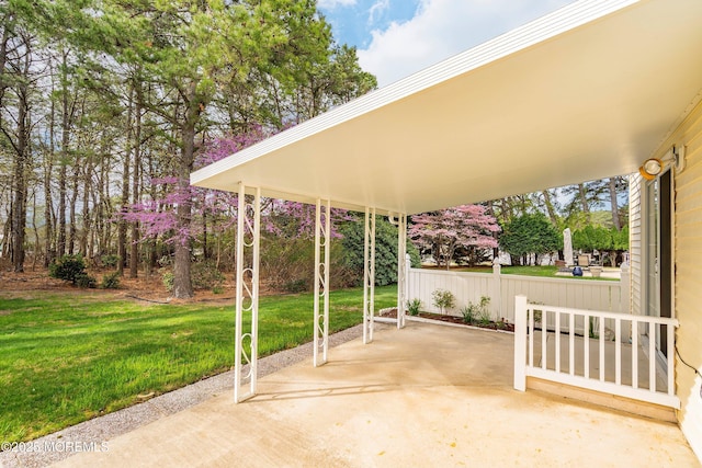 view of patio / terrace