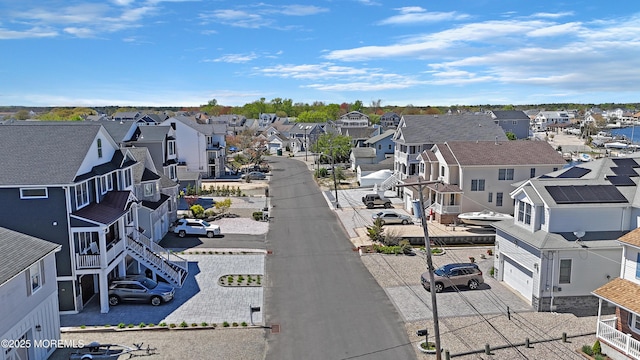 view of street with a residential view