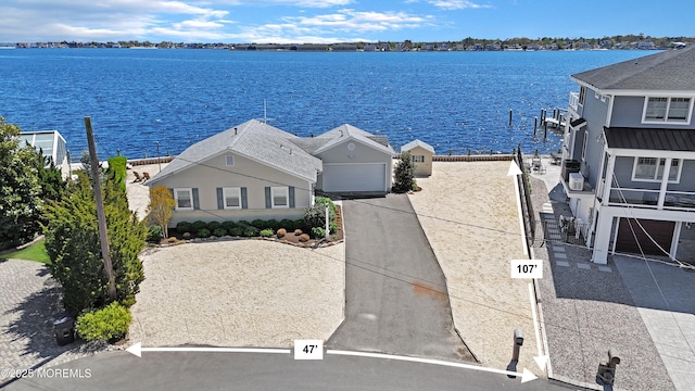 property view of water