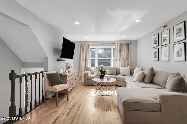 31 Mulberry Ct Unit B, Brielle, NJ 08730 - living area featuring recessed lighting and light wood finished floors
