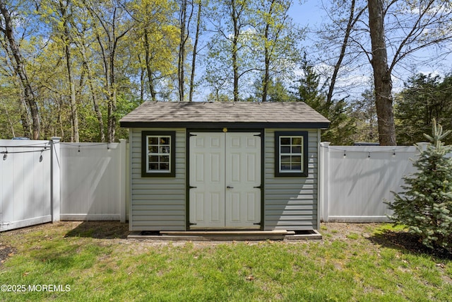 1582 Beaver Hollow Dr, Toms River, NJ 08755 - view of shed with a gate