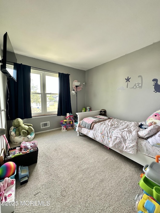 136 Windward Dr, Barnegat, NJ 08005 - bedroom featuring visible vents, carpet, and baseboards